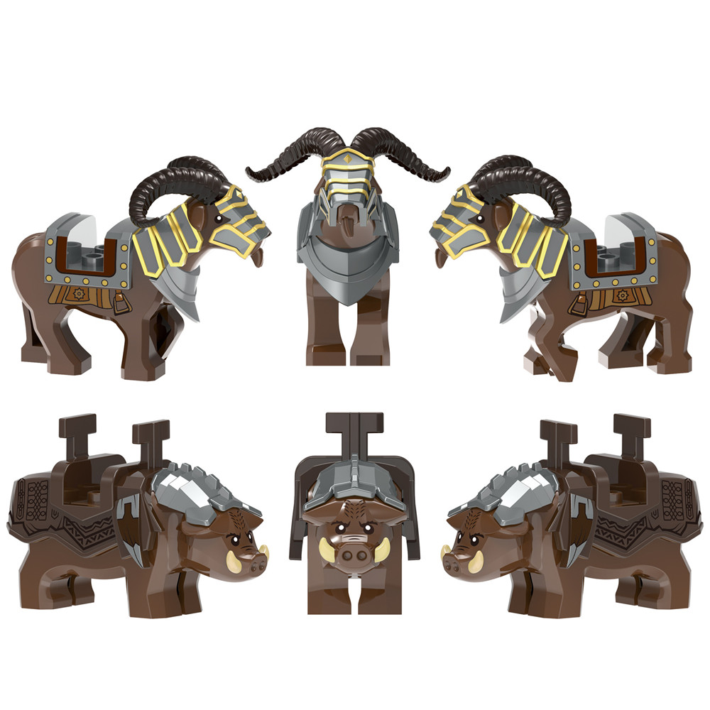 

Model Building Kits City Creator Romance Of The Three KingdomsThe Medieval Ancient Knight Military War Horse Figures Building Blocks Bricks Toy