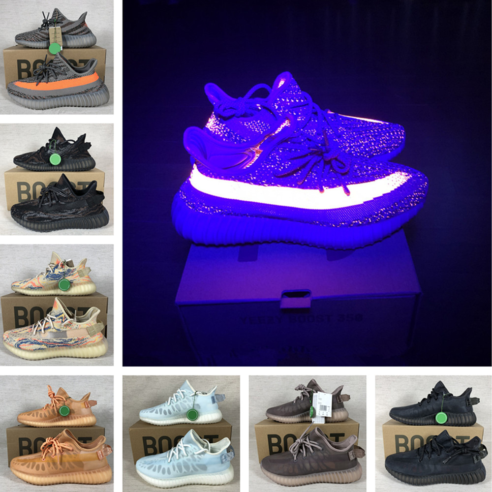 

PK Quaity Running Shoes Beluga Reflective MX Oat Rock Mono Ice Mist Pack Ash Stone Pearl Designer Shoe Men Women Sneakers V2 Cinder Bred Zebra Semi Frozen Blue Tint US 14, Mono clay