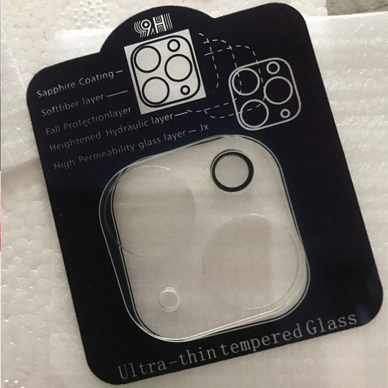 

100pcs Back Camera Lens Tempered Glass Protector for iPhone 13 12 Mini 11 Pro Max X 7 8 6s 6 Clear Film screen protect Phone 9H Ultra Thin Rear 3D Transparent Case