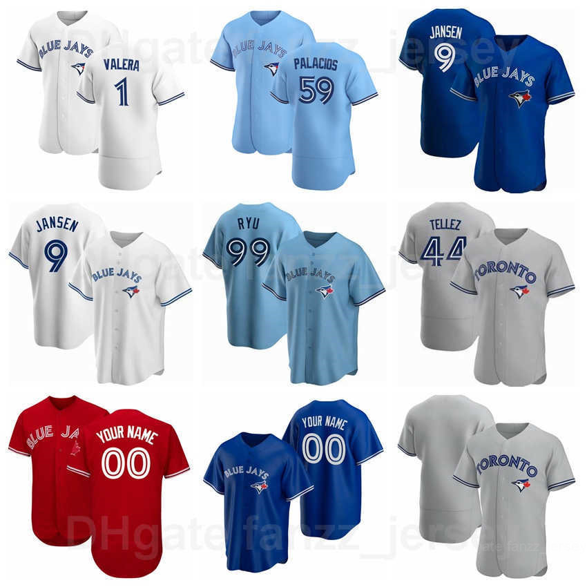 

Baseball 99 Hyun-Jin Ryu Jersey 9 Danny Jansen 59 Joshua Palacios 44 Rowdy Tellez 1 Breyvic Valera 82 Forrest Wall 15 Randal Grichuk 10 Marcus Semien Cool Base Flexbase, Women