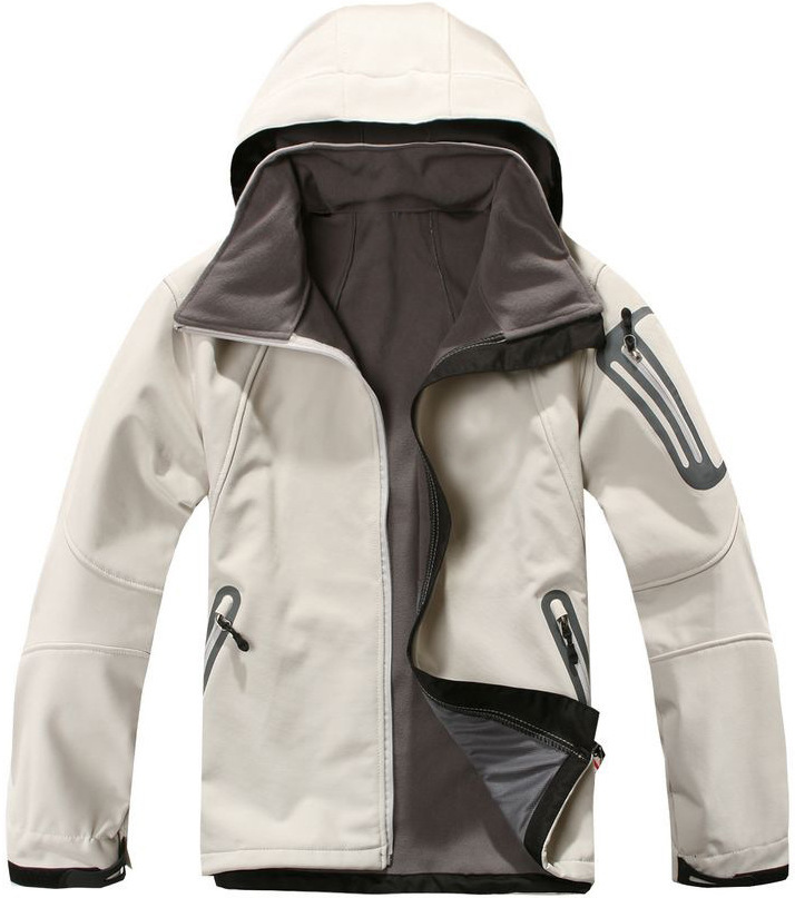 

New Winter Mens Softshell Fleece Hoodies Jackets Apex Bionic Snow Ski Down Warm Face Outdoor Windproof Coats Suits