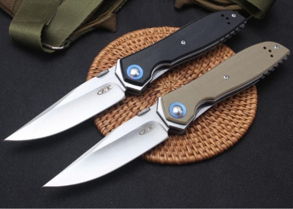 

ZT Zero Tolerance ZT0372 ZTZT0372 9Cr18MoV ball bearing spindle G10 handle Folding pocket knife xmas gift knives