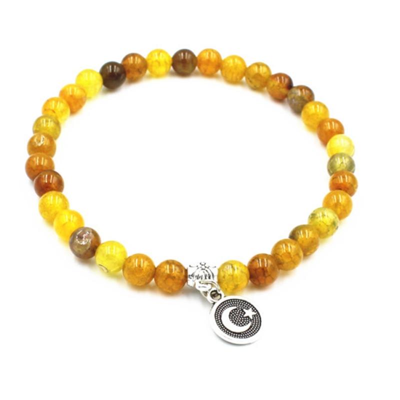 Link, Chain Muslim Prayer Beads Islam Tasbih Bracelet 33-Bead 6mm Tasbeeh Islamic Jewelry Dropship-image-760180779