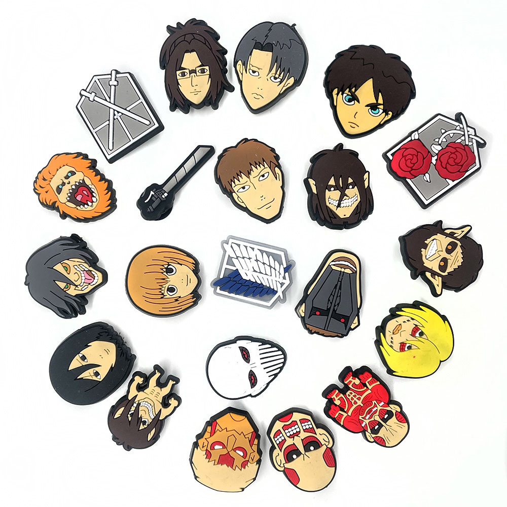 

Wholesale 1000pcs Anime Croc Charms Jibitz Shoe Decoration Buckle Clog Pins