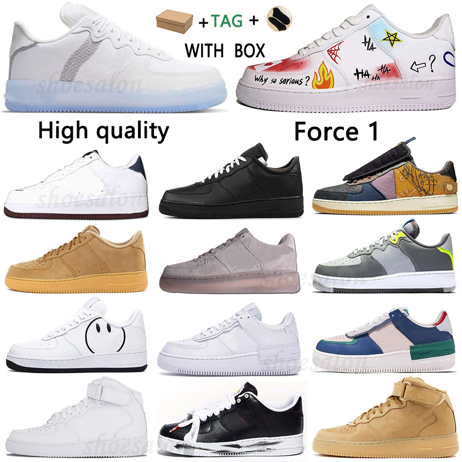 

2021 Forces Men women Running Shoes Sales Vintage Skate Sneakers 1 Type N.354 cactus jack TS React QS light Bone Black White Brown Flax Flat Outdoor Sports #8520, I need look other product