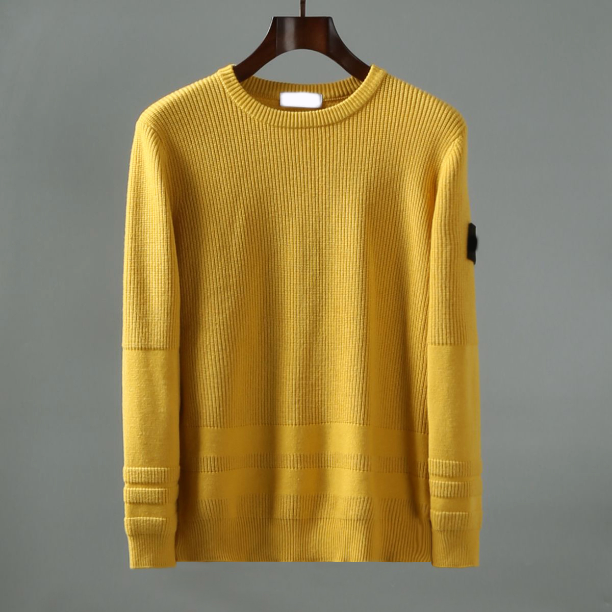 

cptoney astone is lan d men's sweaters designer solid color sweater, White;black