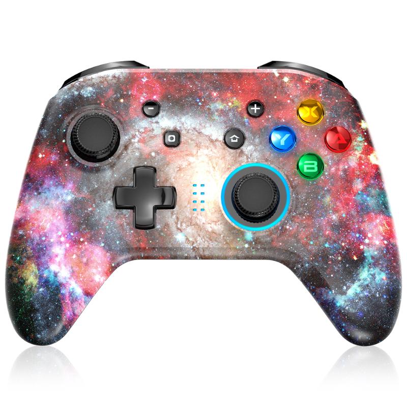 

Game Controllers & Joysticks ESM-4108 Wireless Gamepad Pro Controller For Switch PC Windows 7/8/10 Turbo Motion 6 Axis Remote Contr