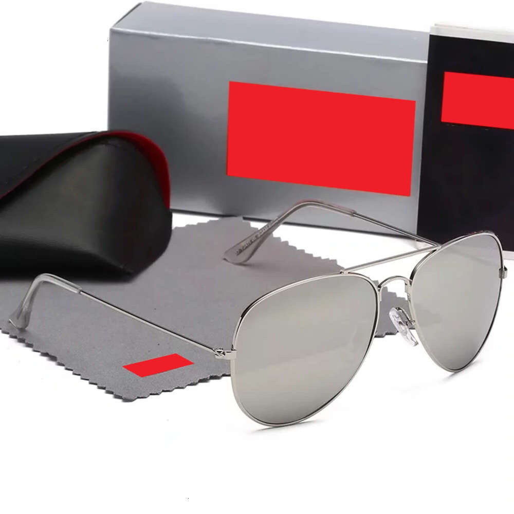 

sunglasses Fashionable sun frames Brand High Quality Men Women Sun Vintage Pilot Glasses Band UV400 Sunglasses With box and case, Black