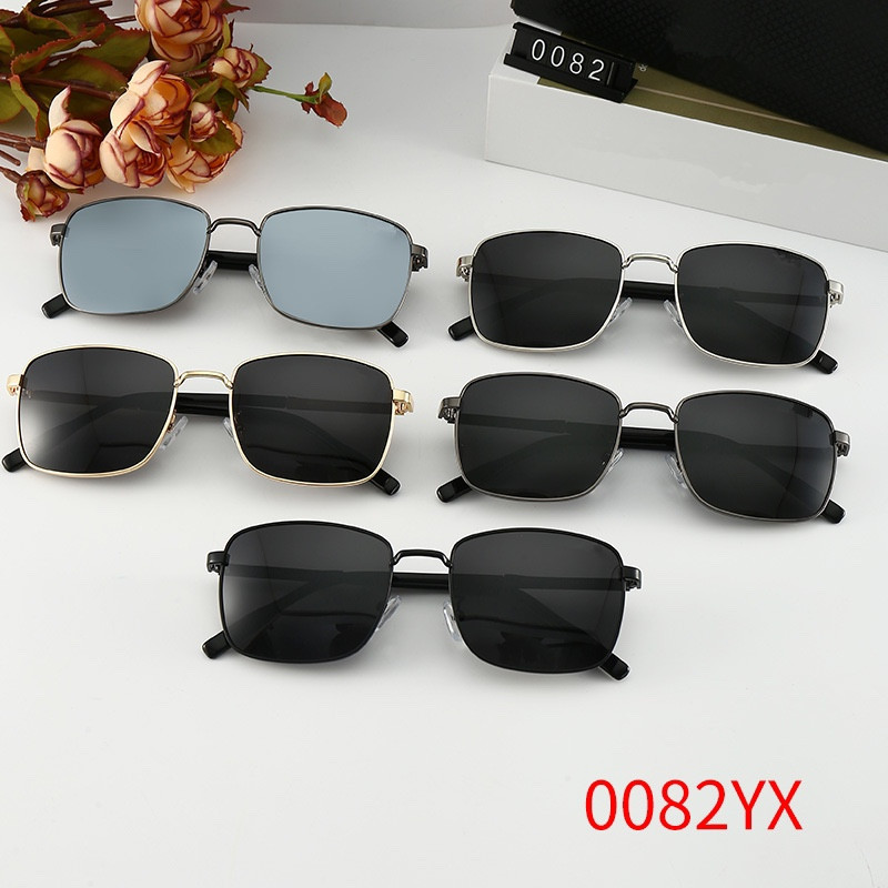 

Eyeglasses oval driving men shade 0082 summer design man sunglasses square metal frames vintage style uv 400 protective outdoor retro eyewear wx15