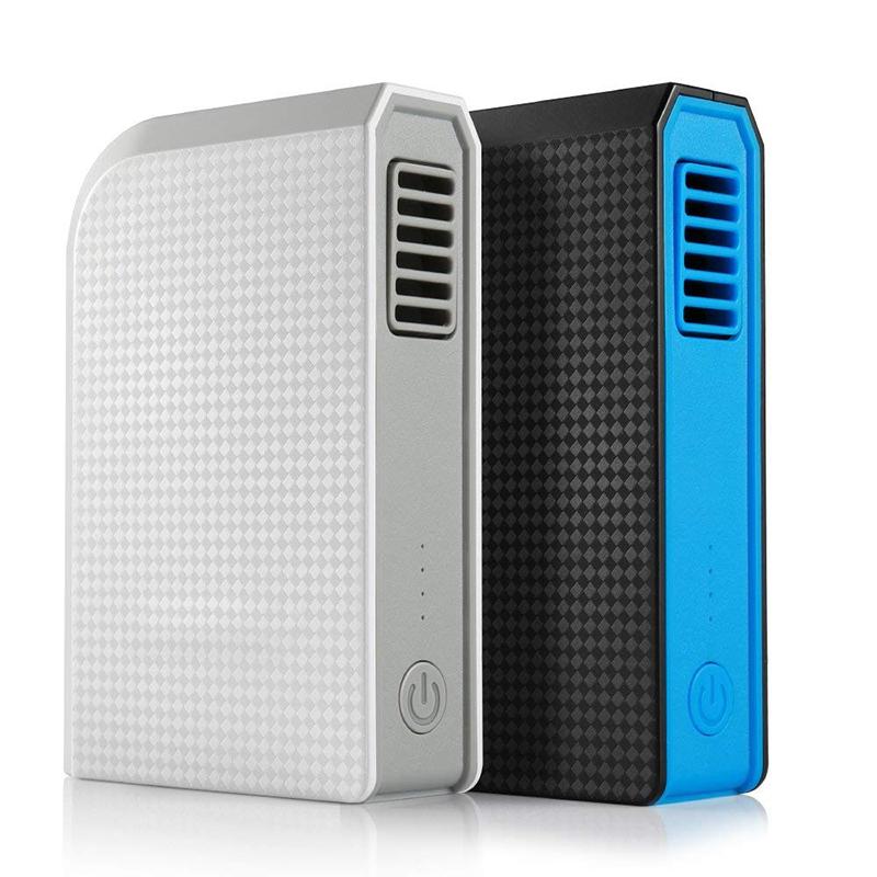 

Small Personal Fan With 6000mAh Power Bank Mini Handheld USB Desk Portable Charger Using In Travel School Office K Electric Fans