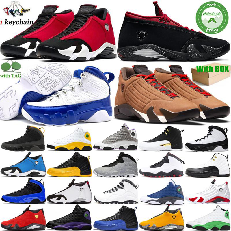 

With Box Gym Red Lipstick Thunder 14s Mens Basketball Shoes UNC 12s University Gold 10s Streel Grey Fortune OG Space Jam Winterized 9s Bred 13s Houndstooth Sneakers, Other optional