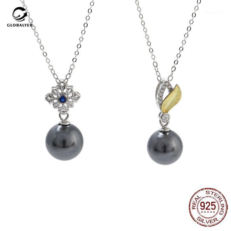 

Korean Version Of The Trendy Net Red Pendant Accessories S925 Sterling Silver Necklace Ladies Zircon Clavicle 635 Chains