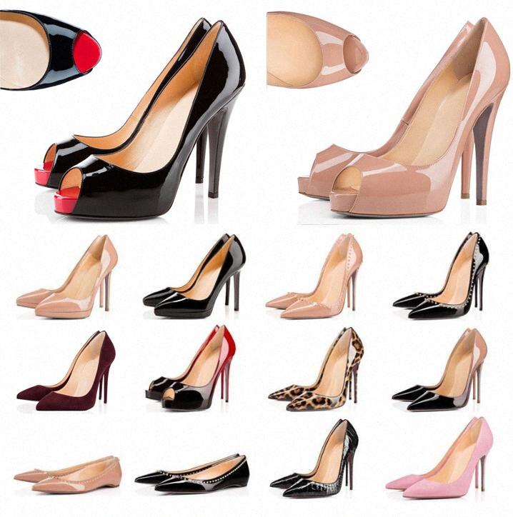 

Designer Sandals Red Bottom High Heels So Kate Pointed Sandals Hot Chick Rivet Suede Stiletto Heel Fashion Banquet Stylist Shoes Dress Shoe, Black