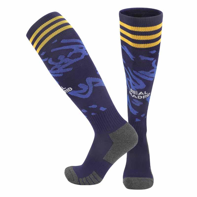 

Men's Socks Madrid 2021 2022 Adults Kids Soccer, Black