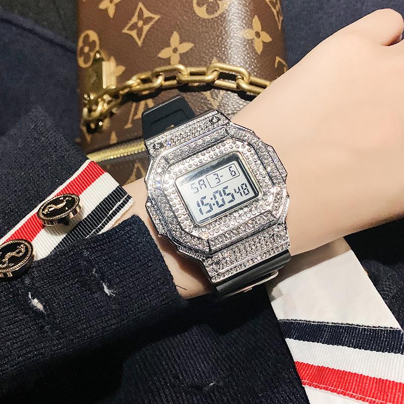 

Wristwatches 2021 Women Watch Woman Female Clock Lady Wrist Watches Crystal Ladies Quartz Fashion Wristwatch, Black