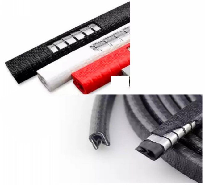 

5M Car Door Scratch Protector Strip Noise Insulation Weatherstrip Front Rear Dooredge Sealing Accessories