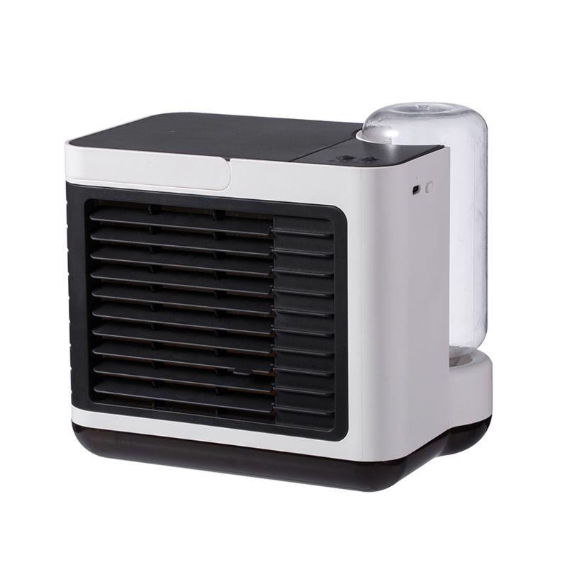 

Portable Mini Air Cooler Negative Ion Humidifier And Purifier USB Chargeable A0NC Electric Fans