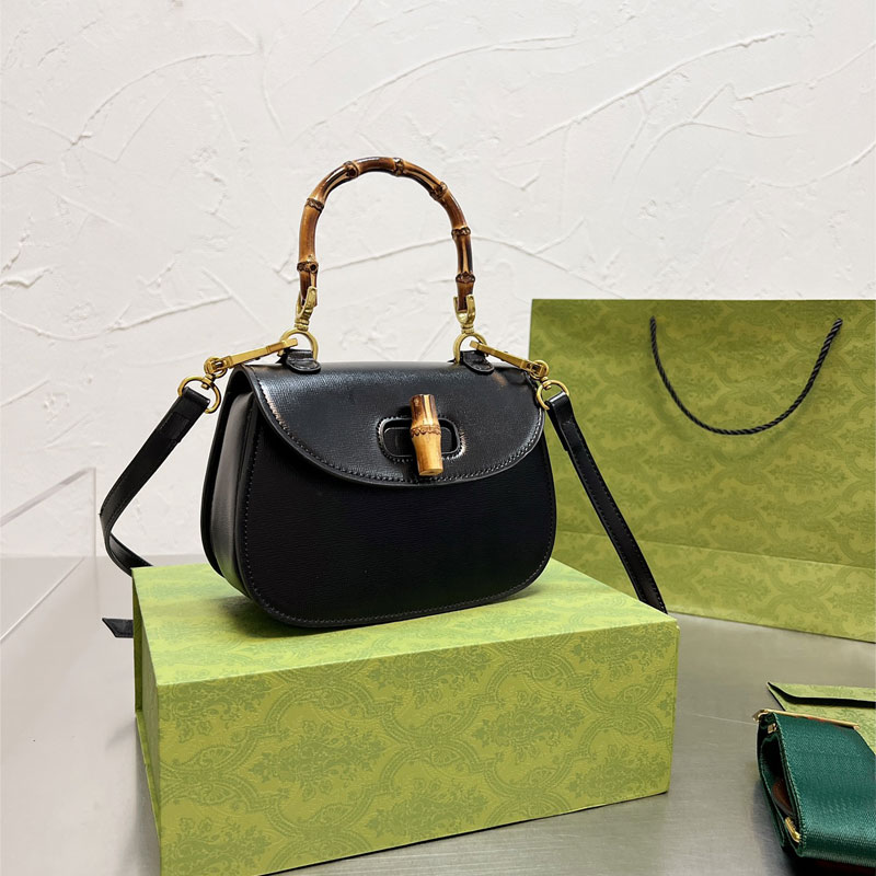 

Women Small Bamboo Crossbody Bag Handbag Purse Removable Belt Solid Color Red Green Shoulder Strap High Quality Real Leather Handbags