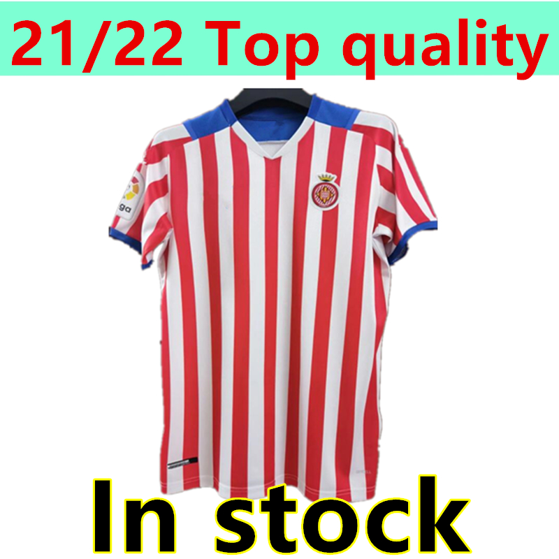 

21 22 Girona Soccer Jerseys 2021 2022 N.BUSTOS C.STUANI JAIRO D.SARMIENTO maillots foot Football shirts Kit Top quality, Black;yellow