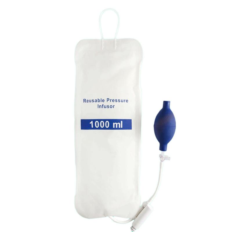 

1000Ml Reusable Pressure Infusion Bag With Display Pump Planters & Pots