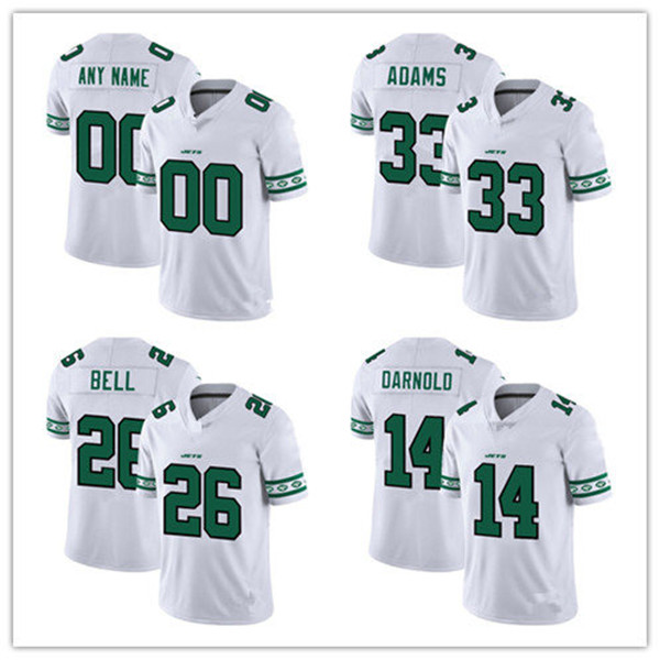 

New's York's MEN WOMEN YOUTH Jets's Jamal Adams Le'Veon Bell Jamal Adams Vapor Untouchable Limited football Jersey, Black;red