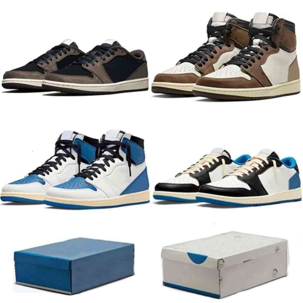 

Jumpman 1 Travis Scotts x Fragment High OG basketball Shoes Low Releases August 13th 1s DH3227-105 men women trainers Athletic spo lesvago, Color#2