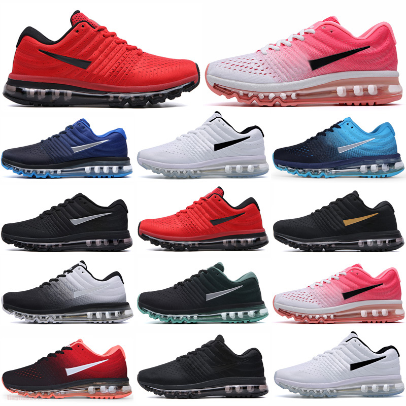 

Cushion 2017s Mens Shoes Brand Designer High Quality Sneakers KPU White Black Trainers Outdoor Sports Size 7-13 SX01, Color 1