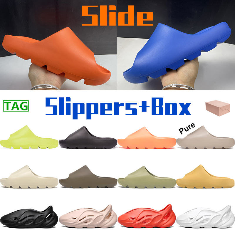 

Slippers enflame orange enfora men women slide shoes soot resin desert sand foam runner bone white triple black mens sandals sneakers, Bubble wrap packaging