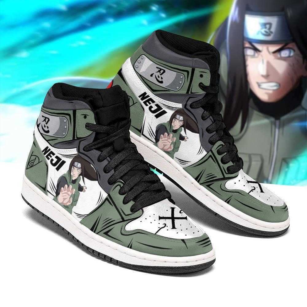 

Naruto Neji Hyuga Sho Uniform Costume Anime Sneakers, Others