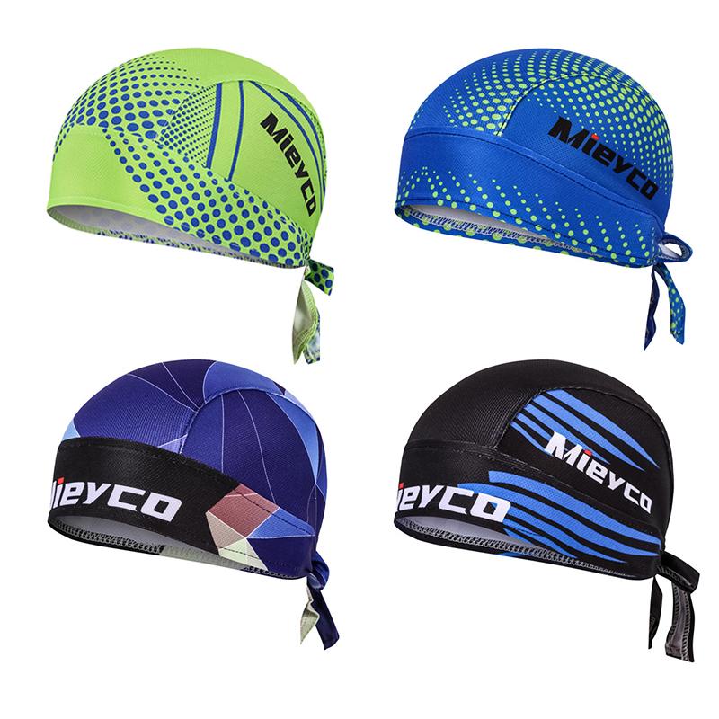 

Beanie/Skull Caps Mieyco Bicycle Cycling Headbands Sport Cyclist Cap For Men Head Bandana Female Bike Men's Summer Running Headscarf, Blue;gray