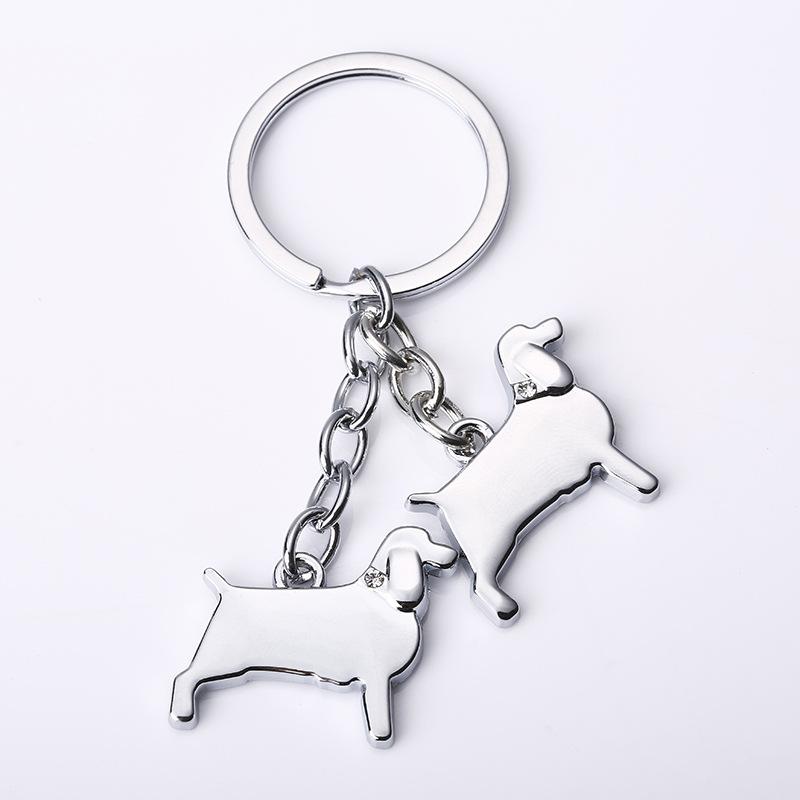 

Keychains Dachshund Keychain For Women Key Ring Cute Dog Chain Holder Creative Portachiavi Chaveiro Llaveros Hombre Bag Charm