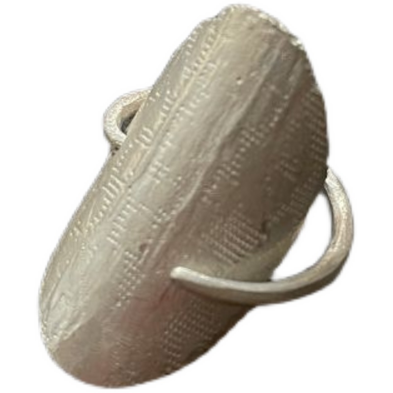 

Dark Wind Shell Open Ring White 925 Sterling Silver Adjustable Fashion All-match Trend Female Jewelry Accessories