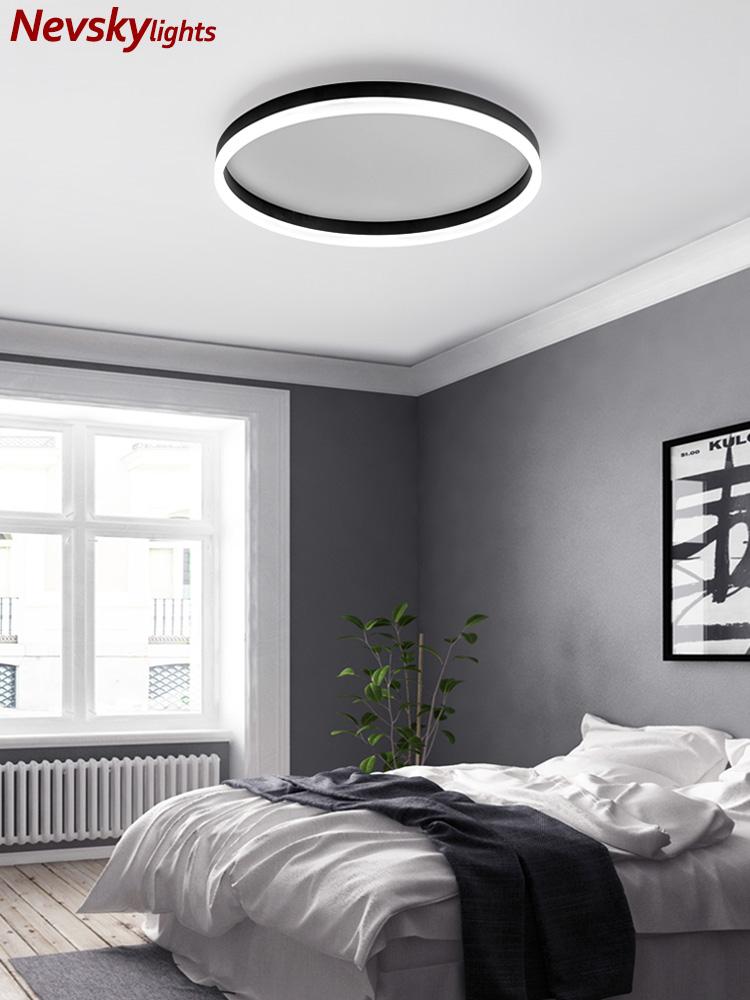 

Led Ceiling Lights Bedroom Modern Lighting Living Room Circle Lamp Corridor Kitchen Fixtures Variable Light