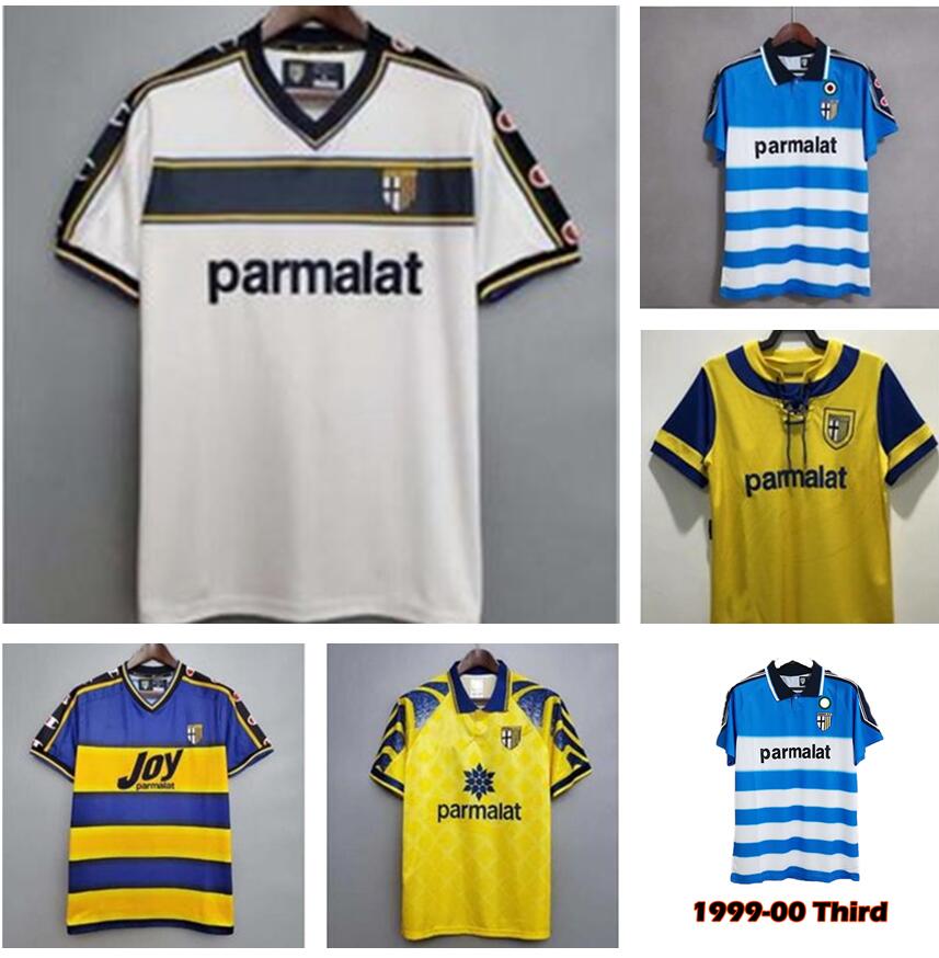 

BUFFON Parma Anniversary soccer Jerseys Special 93 95 97 98 99 00 01 02 03 retro FUSER BAGGIO CRESPO ORTEGA CANNAVARO classic vintage Football shirt camisa, 1995-2021