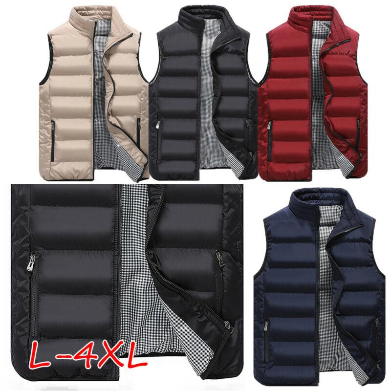

Men's Vests -4XL Winter Heated Warm Vest Men Women Heating Coat Jacket Clothing, Black