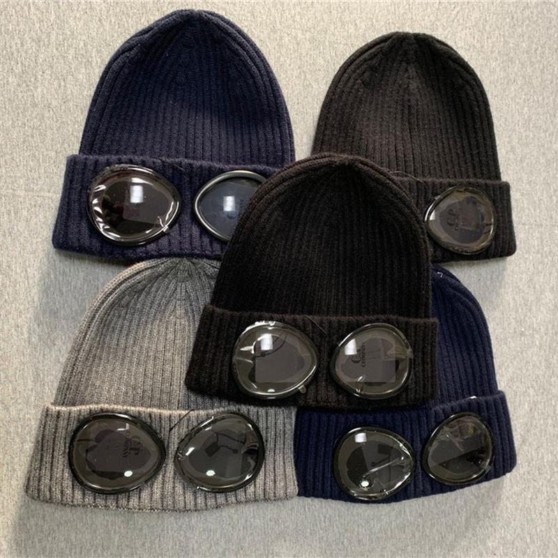 

Berets Autumn And Winter Knitting Wool CP Hat Korean Casual Hipster Street Outdoor Skiing Beanie Young Men Women, Blue;gray