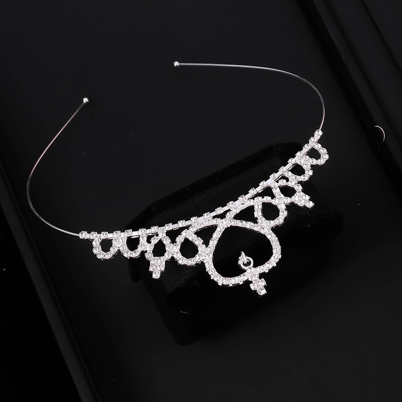 

headwear jewelry children's New princess crown hoop bride girl's hair accessories
