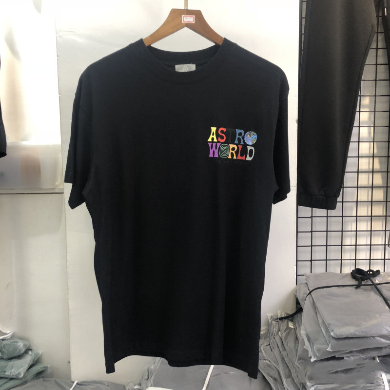 

Best Quality Travis Scott Wish You Were Here Tees Men Women Oversized Astroworld Washed Vintage Faded Cotton T Shirts Men, White;black