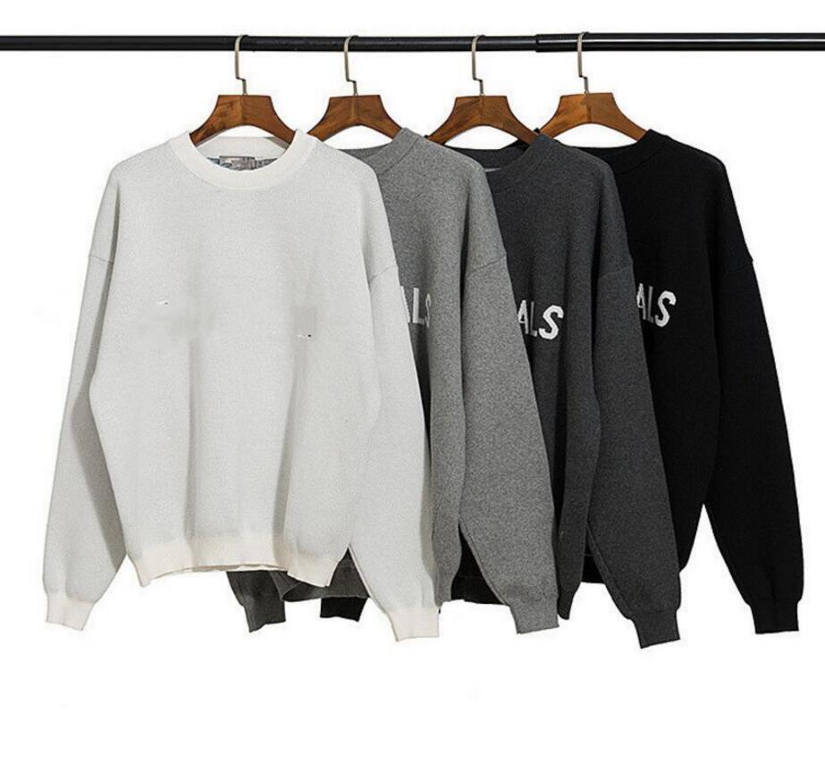 

High Quality Mens Womens Designers Sweaters Pullover Men Hoodie Long Sleeve Sweater Sweatshirt Knitwear Man Clothing Winter Clothes, Gray