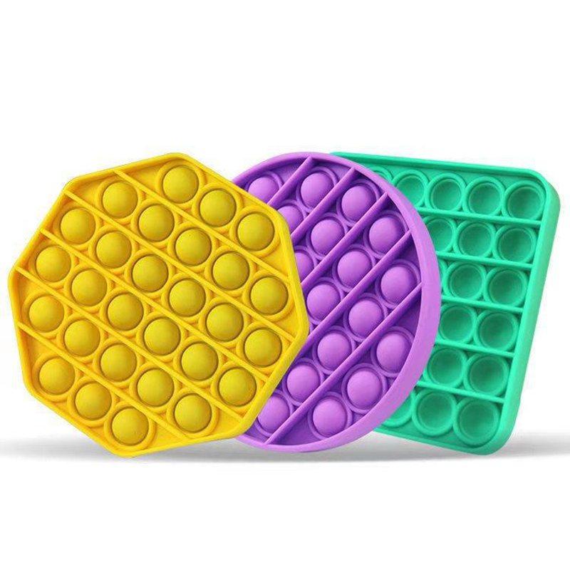 

Party Favor Push Bubble Sensory Toy Autism Needs Squish Stress Reliever Adult Child Funny Anti-stress Fidget kids Toys