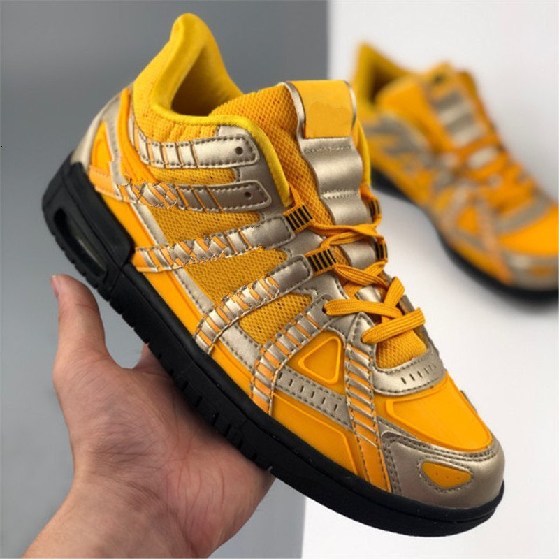 

New Yellow Green Strike White Sliver University Gold For Men Skates Shoe Chaussures Zapatos Mens Sneakers Sport Rubber Dunk