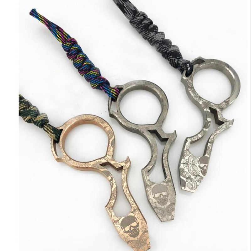 

Outdoor EDC Titanium alloy Crowbar Pry Bar Underreach Tools Bottle Opener Factory Direct Sales OT65