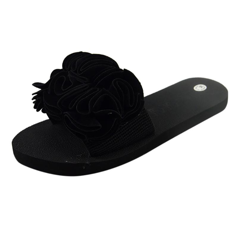 

Women's Slippers 2021 Fashion Summer Women Slipper Floral Pattern Casual Sandals Leather Shoes 942942, Pk