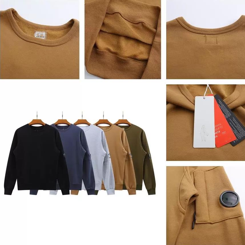 

2021 Simple Pure Color Men Hoodies casual Sweatshirts Mens and Womens Round Neck Pullover CP Functional Pioneer Lens loose C.P Company Sweatshirt, I need look other product