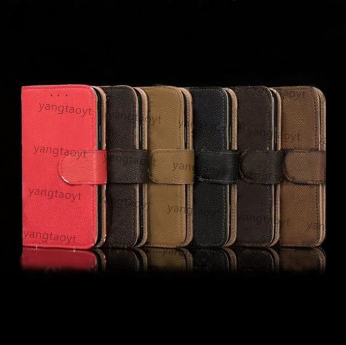 

Top Designers Leather Phone Cases For iPhone 13 Pro Max 12 Mini 11 Xs XR X 8 7 Plus Fashion Wristband Lanyard Designer Print Back Cover One