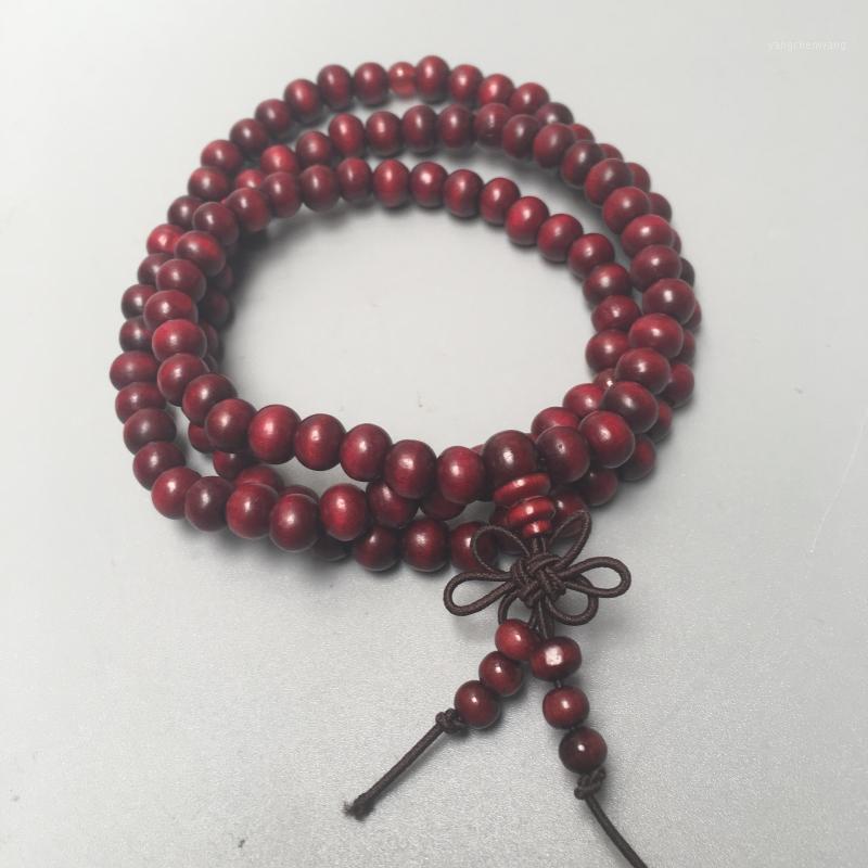 

Natural Redwood And Imitate Red Coral 3row Jewelry Bracelets Necklace Bangle