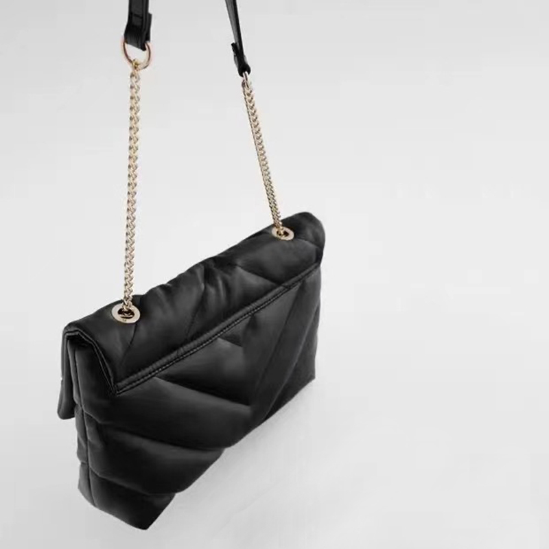 

Designer- Chain Crossbody Bag For Women 2021 Black Fashion Sac A Main Female Messenger Shoulder Bags Female Handbags And Purses