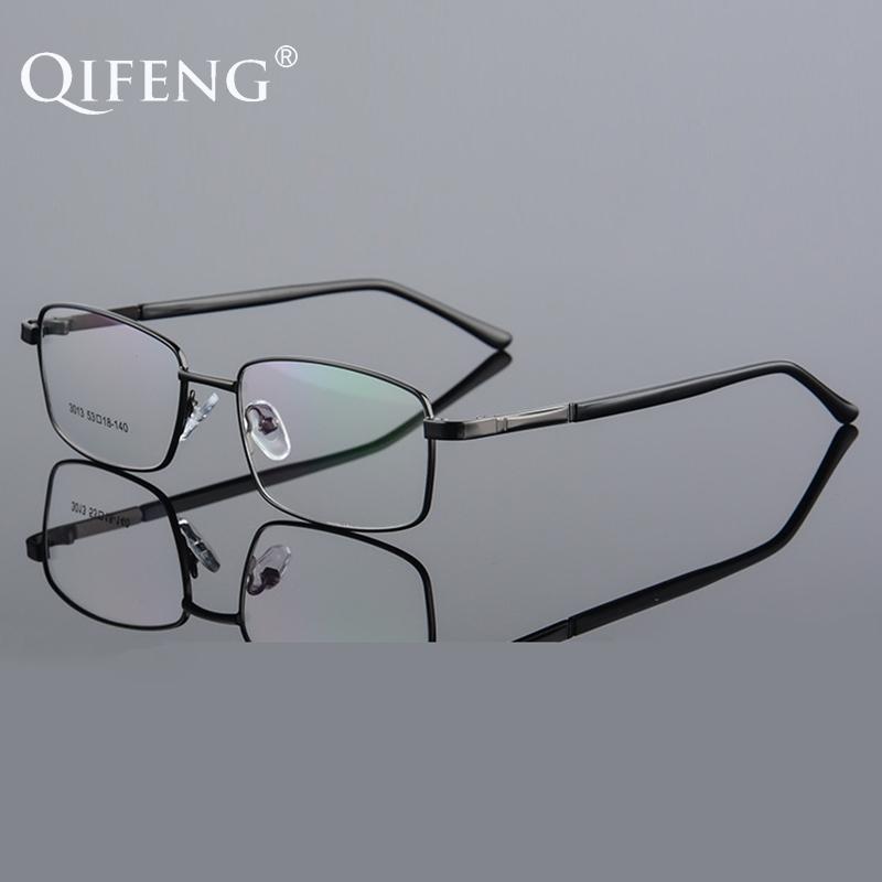 

Fashion Sunglasses Frames Spectacle Frame Eyeglasses Men Computer Optical Prescription Male Transparent Clear Lens Glasses Eyewear QF252