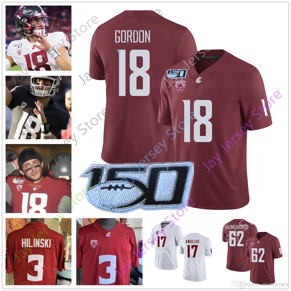 

2021 Custom Washington Football Jersey College Anthony Gordon Max Borghi Easop Winston Jr. Brandon Arconado Dezmon Patmon Will Rodgers III, No extra patch