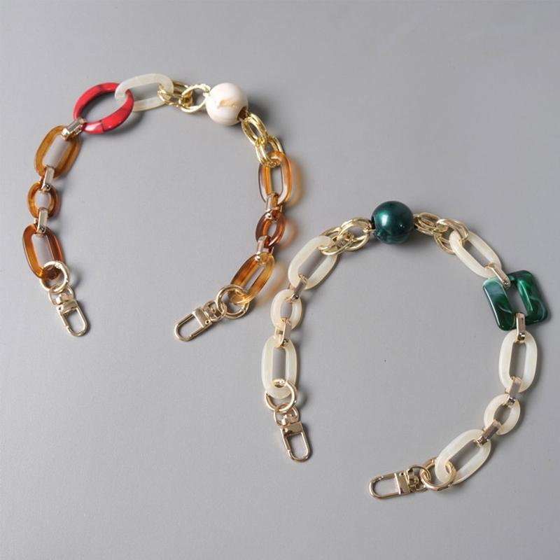 

Bag Parts & Accessories Acrylic Strap Replacement For Handmade Beach Bucket Handbag Handles Top Handle Bags Purse